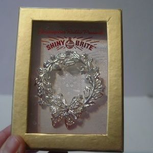 Christopher Radko Shiny Brite Brooch New
